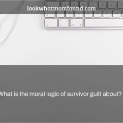 The moral logic of survivor guilt answers