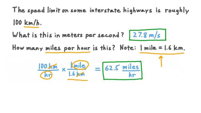 Traveling at 65 miles/hour how many feet